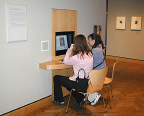 Figure 1: The Minneapolis Institute of Arts ingallery Interactive Learning Station