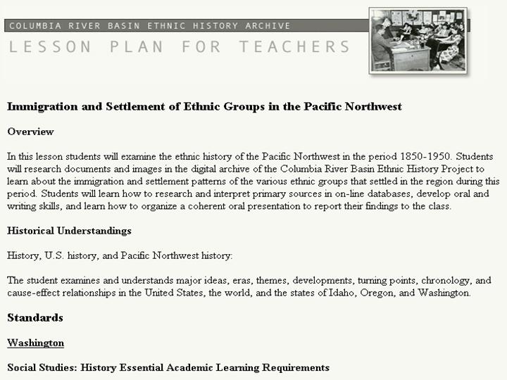 Figure 14: Lesson plans for teachers