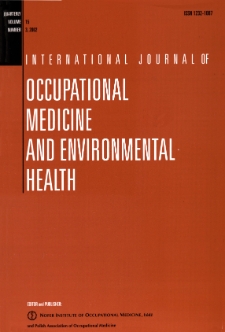 Assessment of long-term effects of exposure to toluene based on the analysis of selected behavioral responses with particular reference to the ability to trigger behavioral hypersensitivity in rats