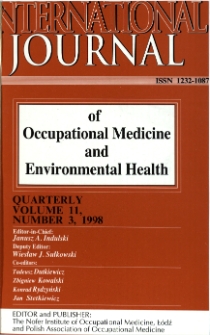 Polish bibliography of occupational medicine, 1997. Part 2