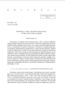 Dokument jako środek dowodowy w procesie małżeńskim