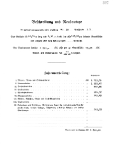 Beschreibung und Neubautare S. 327-330