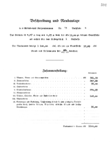 Beschreibung und Neubautare S. 591-594