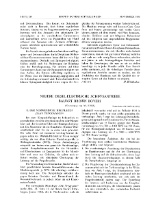 Brown Boveri Mitteilungen Nr. 11 s. 210-224