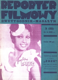 Reporter Filmowy: tygodnik nr 3 (1935)