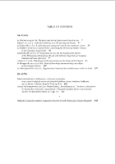 Table of contents 2/2014