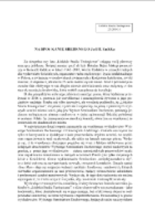 NA SPOTKANIE SREBRNEGO JUBILEUSZU