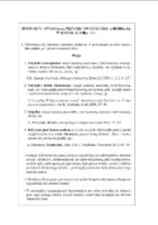 Spos&oacute;b cytowania oraz przygotowanie tekstu do druku w Kwartalniku ŁST