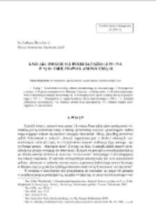 Kształtowanie się pojęcia przestępstwa w systemie prawa kanonicznego