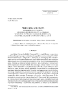 Przestrzeganie prawa. Na marginesie Dekretu Arcybiskupa Metropolity Łódzkiego w sprawie zezwoleń na binację i trynację oraz składanych stypendiów mszalnych