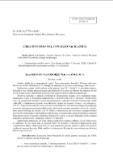 L’ecumenismo nel Concilio Vaticano II