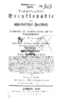 Technologische Encyklop&auml;die oder alphabetisches Handbuch der Technologie, der technischen Chemie und des Maschinenwesens. T. 9, Lehre - Metallgiesserei