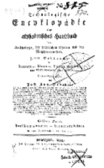 Technologische Encyklop&auml;die oder alphabetisches Handbuch der Technologie, der technischen Chemie und des Maschinenwesens. T. 11, Duedsilber - Riemer - Arbeiten
