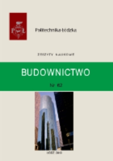Zeszyty Naukowe. Budownictwo nr 62 (2010)