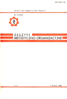 Miejsce i zadania pielęgniarek w przemysłowej służbie zdrowia w Polsce