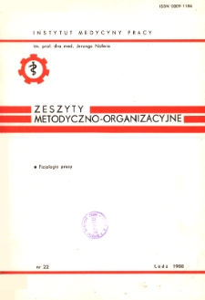 Zasady oceny obciążenia fizycznego podczas pracy zawodowej