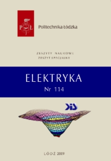Zeszyty Naukowe. Elektryka nr 114 (2009)