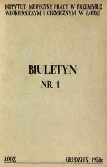 Rozwój i działalność Instytutu Medycyny Pracy w Łodzi