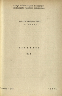 Absencja chorobowa – próba analizy w warunkach polskiego przemysłu