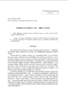 Operacja Łódzka 1914 – Armia cieni