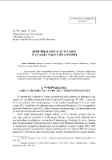 Kościół katolicki w Łodzi w czasie i wojny światowej