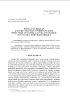 Wspieranie działań katechetycznych i wychowawczych przez urszulanki Serca Jezusa Konającego w początkach diecezji łódzkiej