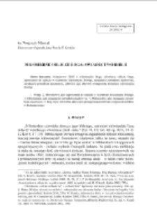 Miłosierne oblicze Boga: świadectwo Biblii