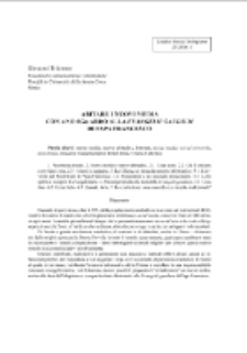 Abitare i nuovi media, con uno sguardo alla Evangelii Gaudium di Papa Francesco