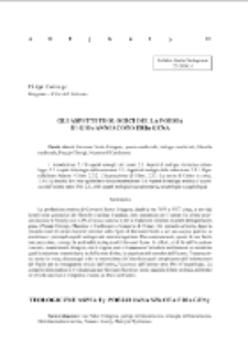 La poesia di Giovanni Scoto Eriugena e i suoi aspetti teologici