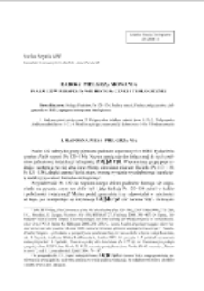 Radość pielgrzymowania. Psalm 122 w perspektywie historycznej i teologicznej