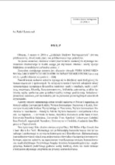 Wstęp ŁST 25 (2016) z. 1