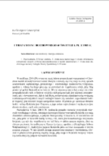 Utrata stanu duchownego w świetle KPK z 1983 r.