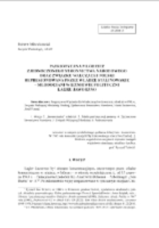 Patriotyczna młodzież Zjednoczonego Stronnictwa Narodowego oraz Związku Walczącej Polski represjonowana przez władze stalinowskie – Młodociani Więźniowie Polityczni Łagru Jaworzno
