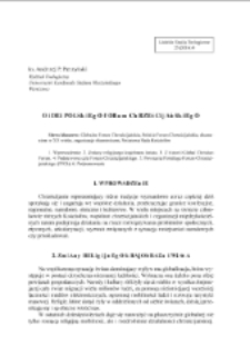 O idei Polskiego Forum Chrześcijańskiego