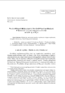 Wychowanie religijne a wychowanie moralne w „Żywocie człowieka poczciwego” Mikołaja Reja