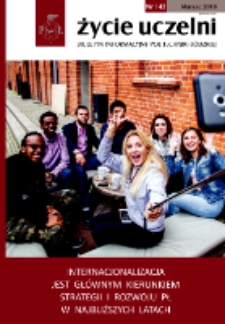 Życie Uczelni : biuletyn informacyjny Politechniki Ł&oacute;dzkiej nr 143 (2018) [PDF]