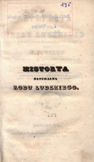 Historya naturalna rodu ludzkiego. T. 1