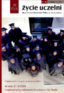 Życie Uczelni : biuletyn informacyjny Politechniki Ł&oacute;dzkiej nr 145 (2018) [PDF]
