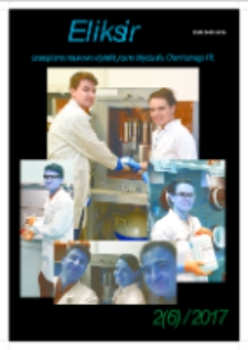 Eliksir : czasopismo naukowo-dydaktyczne Wydziału Chemicznego Politechniki Ł&oacute;dzkiej Nr 2(6) (2017)