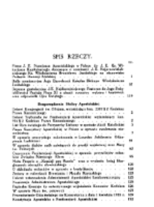 Wiadomości Diecezjalne Łódzkie 1935 Spis treści rocznika