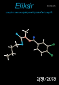 Eliksir : czasopismo naukowo-dydaktyczne Wydziału Chemicznego Politechniki Ł&oacute;dzkiej Nr 2(8) (2018)
