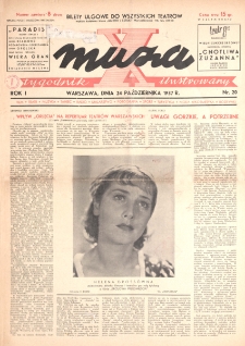 X MUza: tygodnik ilustrowany nr 20 (1937)