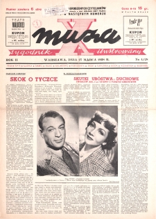 X MUza: tygodnik ilustrowany nr 28 (1938)
