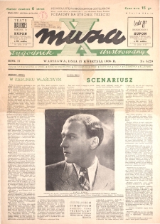 X MUza: tygodnik ilustrowany nr 29 (1938)