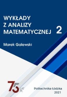 Wykłady z analizy matematycznej 2