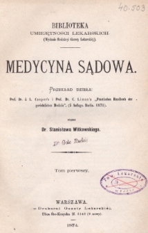 Medycyna sądowa