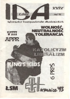 Informator Duszpasterstw Akademickich 5/1993