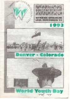 Informator Duszpasterstw Akademickich 10/1993