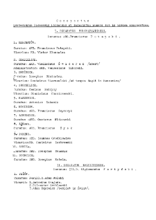 Conspectus paroeciarum Dioecesis Lodzensis et sacerdotum munera sua in iisdem exercentium [1940-1941]