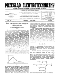 Przegląd Elektrotechniczny : organ Stowarzyszenia Elektrotechnik&oacute;w Polskich R. VIII z. 3 (1926)